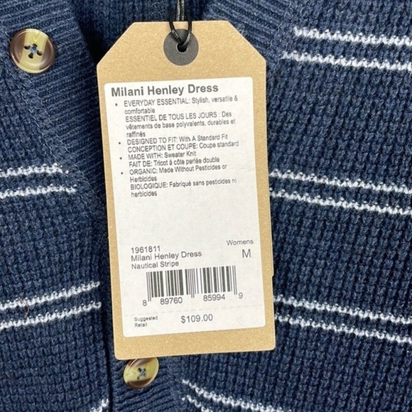 NWT PRANA Henley Dress - Picture 8 of 8